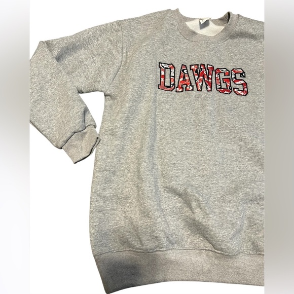 Georgia Bulldogs Embroidered Crewneck Sweatshirt - Picture 2 of 11